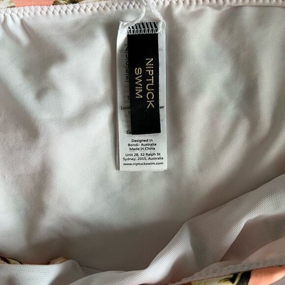 Nip Tuck Swim Women Swimming Bottom size 8 Orange Floral - Picture 4 of 4